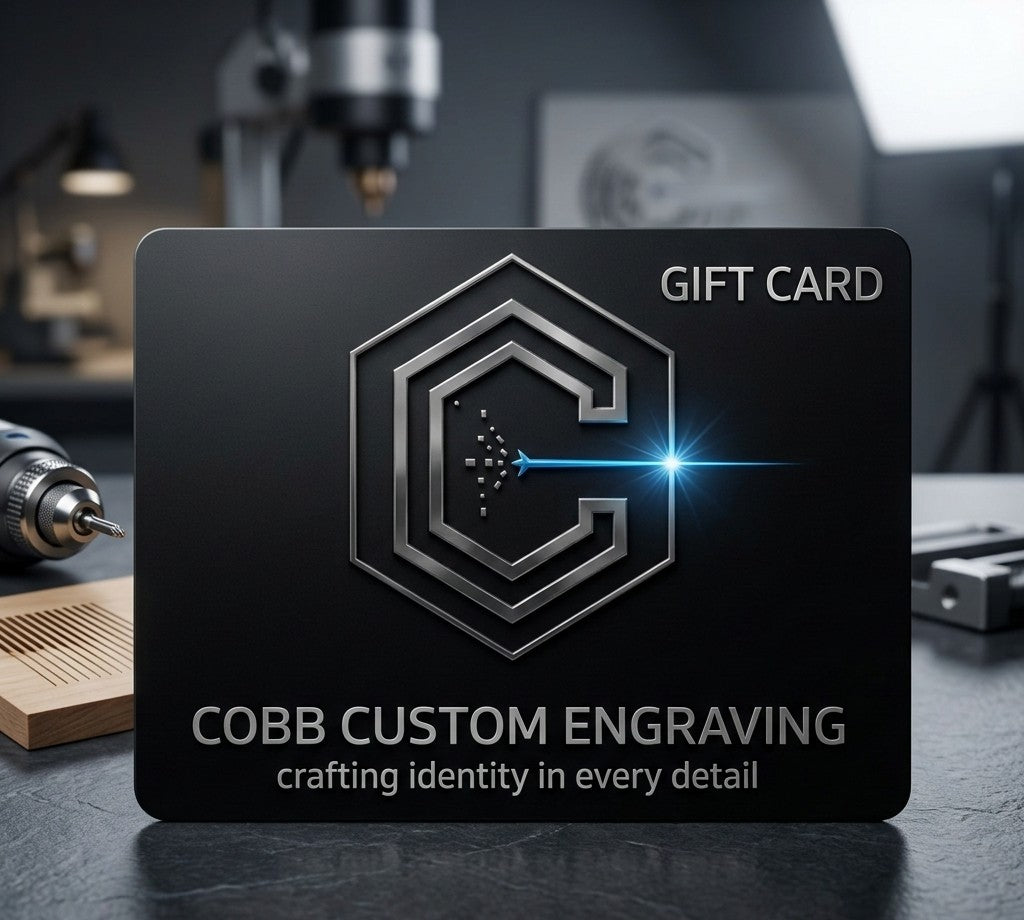 Cobb Custom Engraving Gift Card